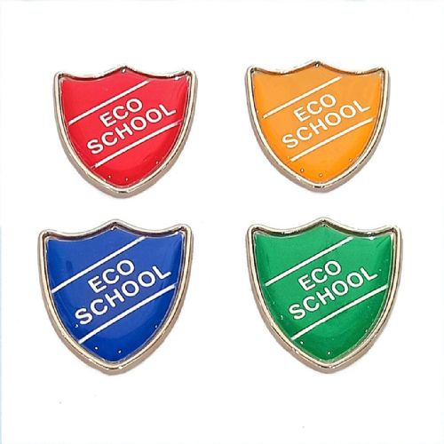 ECO SCHOOL shield badge